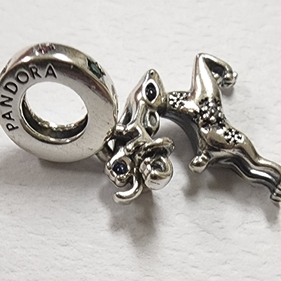 Pandora Magical Christmas Reindeer Dangle Charm - Picture 7 of 8